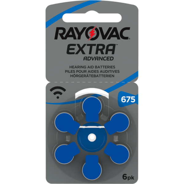Rayovac Kuulokojeparisto 675 6 kpl