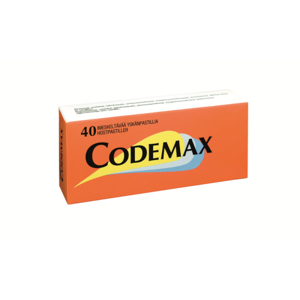 CODEMAX IMESKELTÄVÄ PASTILLI 40 FOL