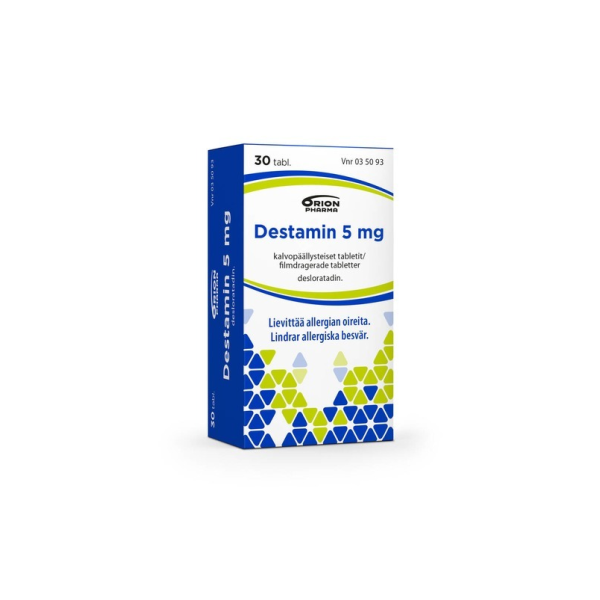 DESTAMIN tabletti, kalvopäällysteinen 5 mg 30 fol