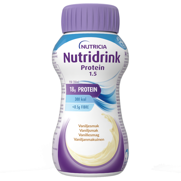 Nutridrink Protein Vanilja 4X200 ml