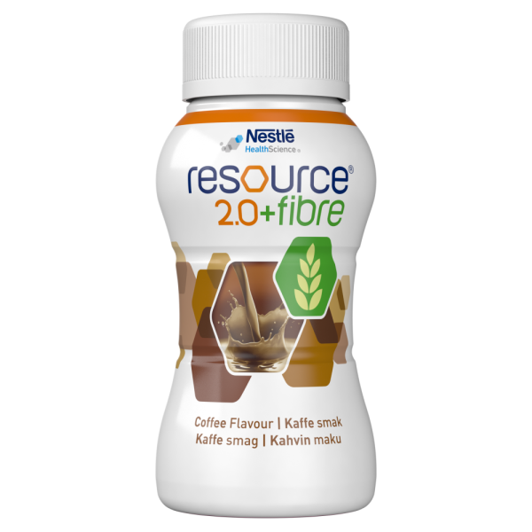Resource 2.0+Fibre Kahvi 4x200 ml