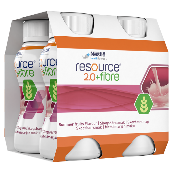 Resource 2.0+Fibre Metsämarja 4x200 ml