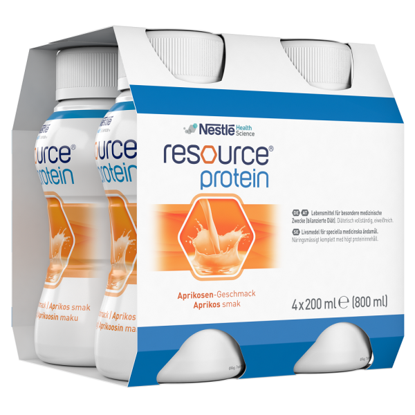 Resource Protein Aprikoosi 4x200 ml