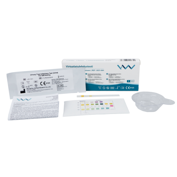 H&W Virtsatietulehdustesti 1 kpl