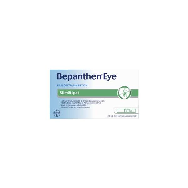 Bepanthen Eye silmätipat kerta-annospipetti 40 kpl