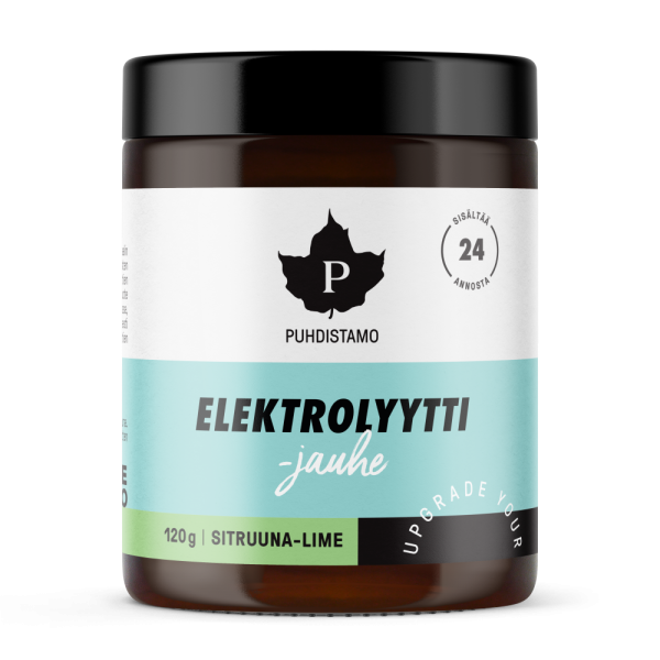 Puhdistamo Elektrolyyttijauhe Sitruuna Lime 120 g