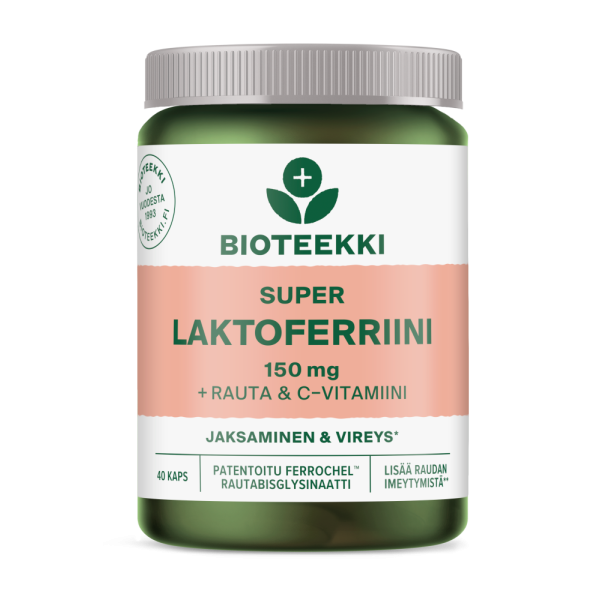 Super Laktoferriini + Rauta & C 40 kaps