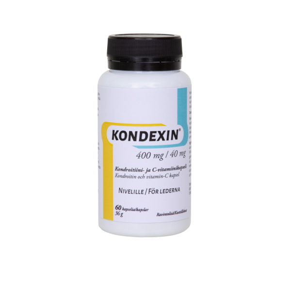 KONDEXIN kondroitiini + C 60 kaps
