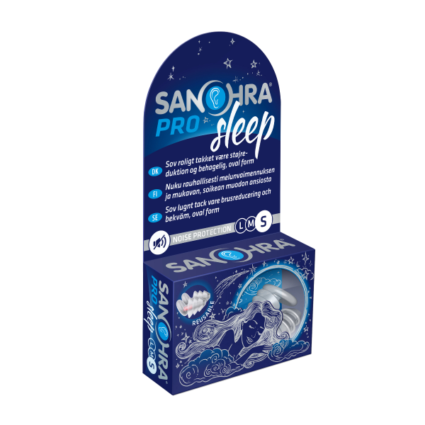 Sanohra Pro sleep korvatulpat S 1 pari