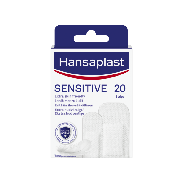 Hansaplast Sensitive Strips (ME 10) 20 kpl