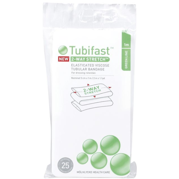 Tubifast putkisidos 5cmx1m vihr