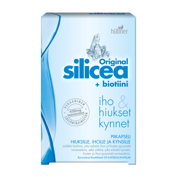 Hübner Silicea+biotiini kapseli 30 kpl