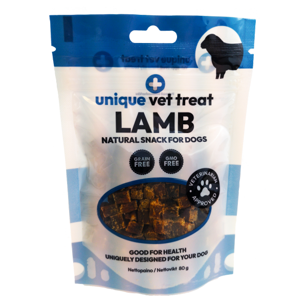 unique vet treat Lamb 80 g