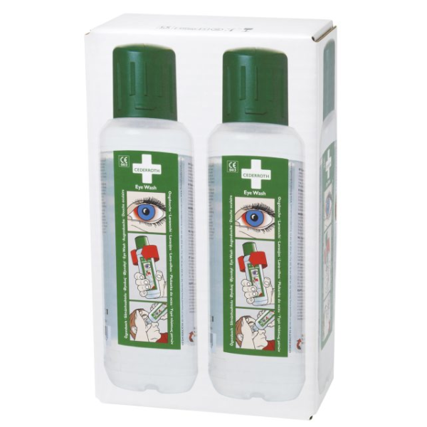 Cederroth Silmänhuuhtelupullo 2x500 ml