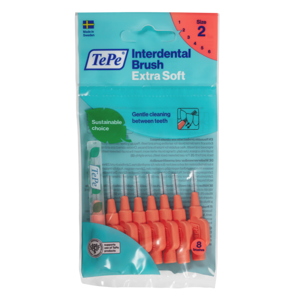 Tepe hammasväliharja 0,5 mm Extra soft 8 kpl