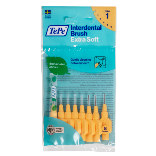 TePe hammasväliharja 0,45 mm Extra soft oranssi 8 kpl