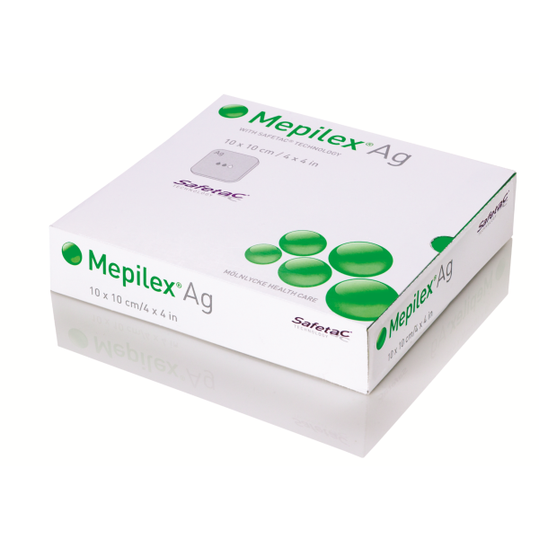 Mepilex Ag 10x10cm st 5 kpl