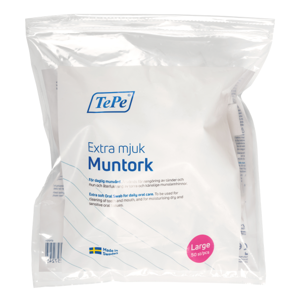 TePe Suun puhdistus- ja kostutustikku Large 50 kpl