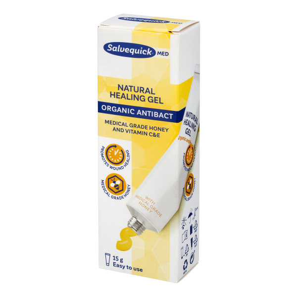 Salvequick MED Natural Healing Gel hunajageeli 15 g