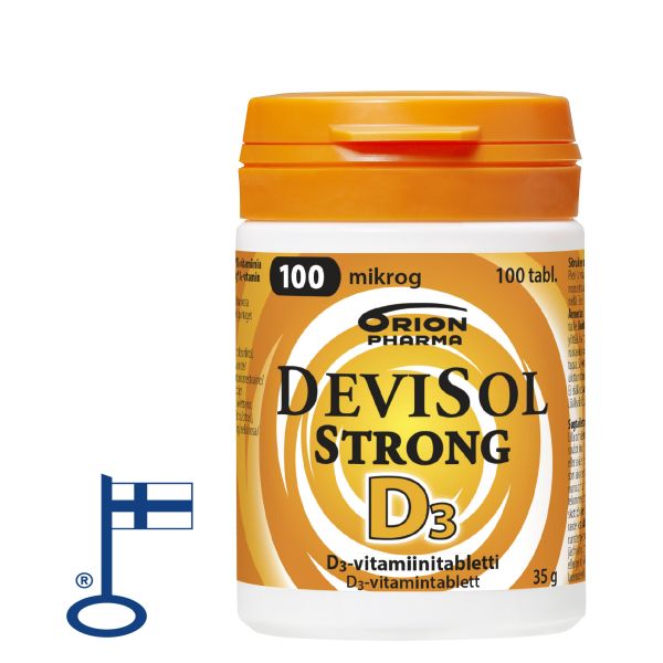 DEVISOL STRONG 100 MIKROG IMESKELYTABL 100 kpl