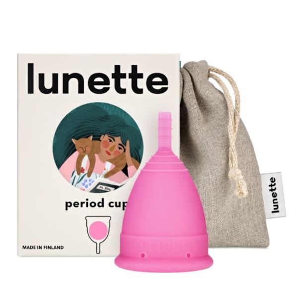 Lunette Kuukautiskuppi Pinkki koko 1 1 kpl
