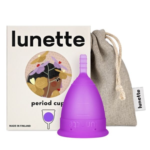 Lunette Kuukautiskuppi Violetti koko 2 1 kpl