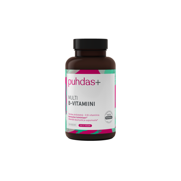 Puhdas+ Multi B-vitamiini vegekapseli 120 kpl