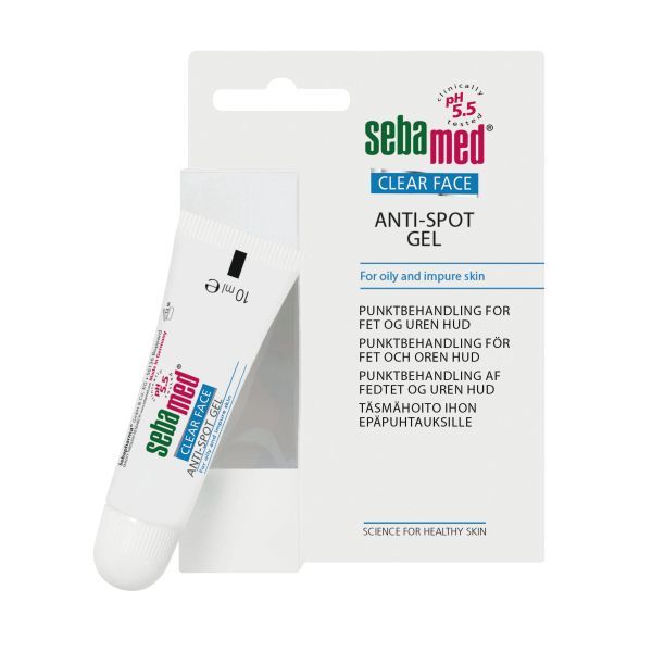 SEBAMED CF ANTI-SPOT GEL TÄSMÄHOITO FINNEILLE JA NÄPYILLE 10 ML