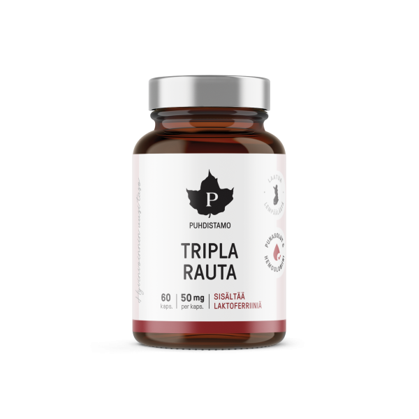 Puhdistamo Tripla Rauta 60 kapselia