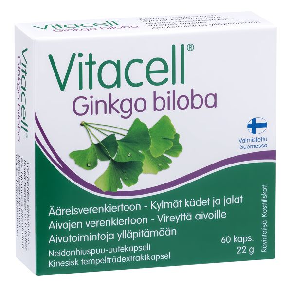 Vitacell Ginkgo biloba 60 kaps