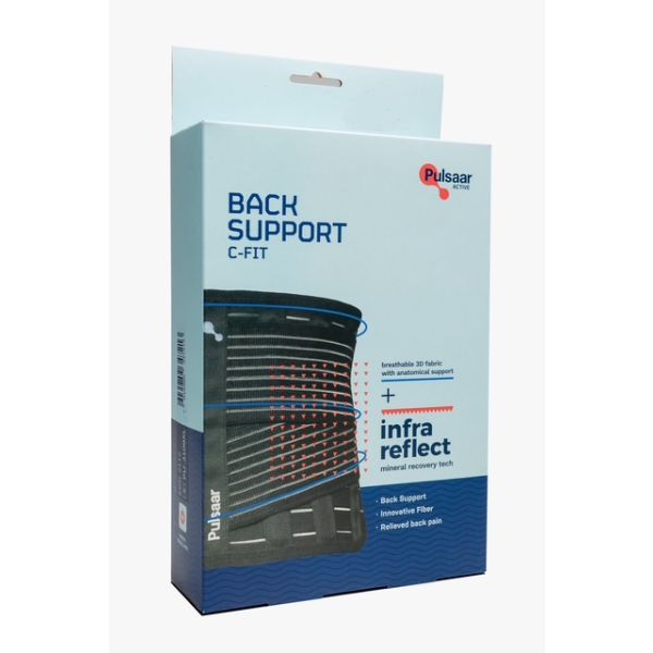 Pulsaar Active selkätukiC-Fit S 1 kpl