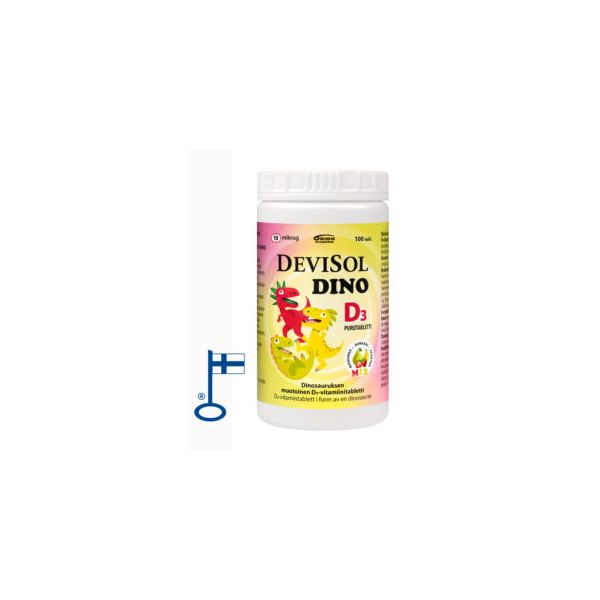 Devisol Dino mix 10 mikrog 100 purutabl