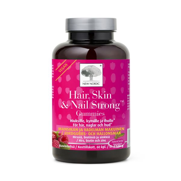 Hair, Skin & Nail Strong Gummies 60 kpl