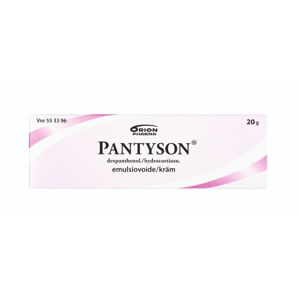 PANTYSON emulsiovoide 10/20 mg/g 100 g