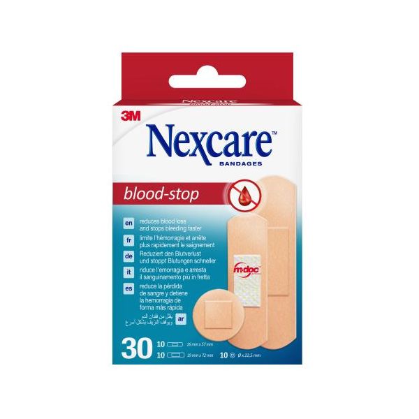 Nexcare Blood-Stop Spot laastari 22 mm pakkaus 14 kpl