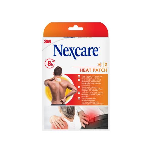Nexcare lämpötyyny 9,5 cm x 13 cm pakkaus 2 kpl