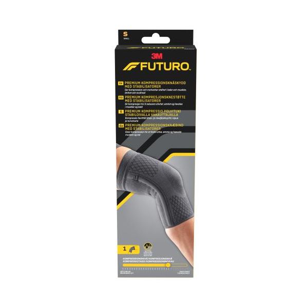 FUTURO™ Premium kompressiosidos polvelle vakauttajilla S-koko