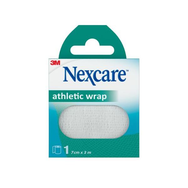 Nexcare-urheiluside valkoinen 7 cm x 3 m 1 kpl