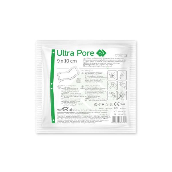 Medrull Ultra Pore kiinnittyvä sidos 9x10cm 1 kpl