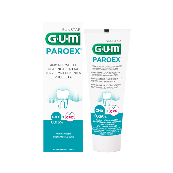 Gum Paroex 0,06% fluorihammastahna 75 ml
