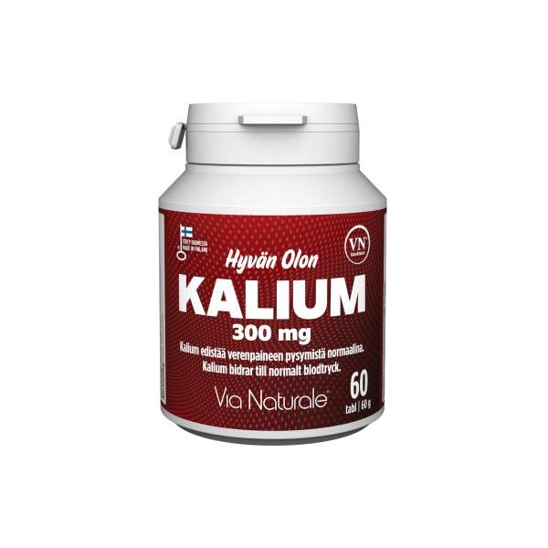 Hyvän Olon Kalium 300 mg 60 tablettia