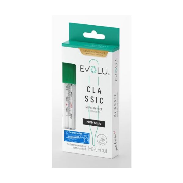 Evolu Classic elohopeaton kuumemittari 1 kpl