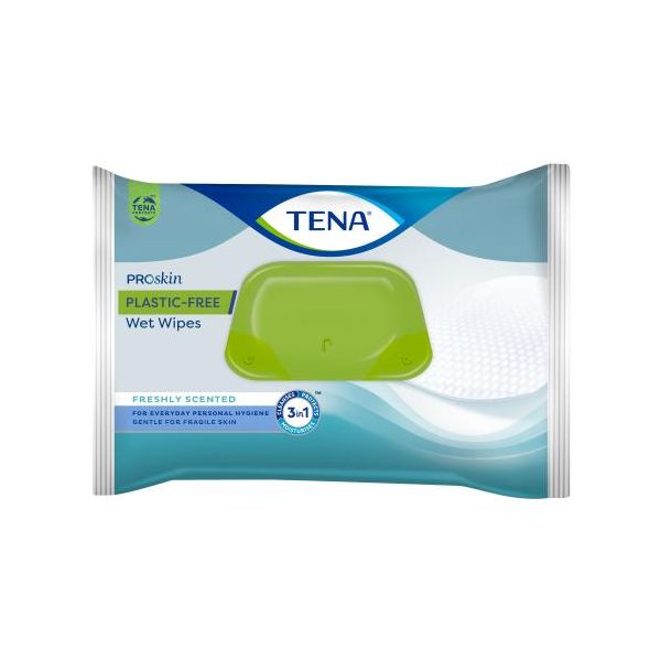 TENA WET WIPES MUOVITTOMAT KOSTEUS PYYHKEET 9766 48 KPL