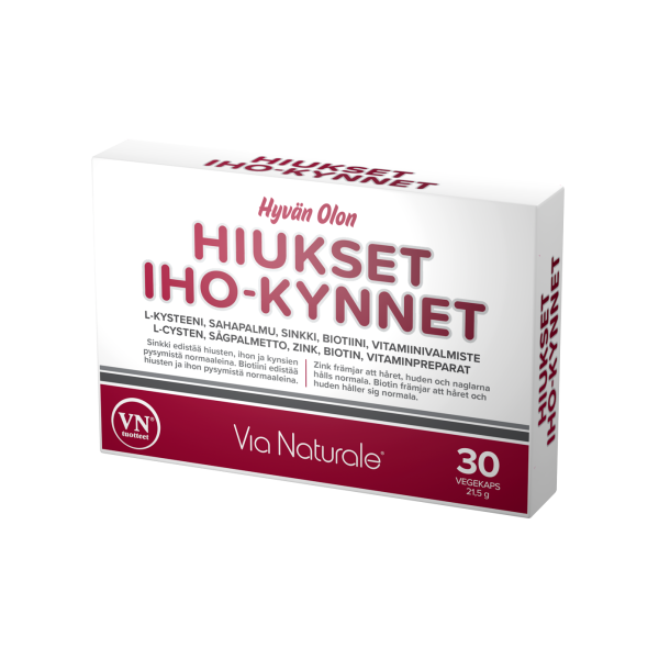 Hyvän olon hiukset-iho-kynnet 30 vegekaps