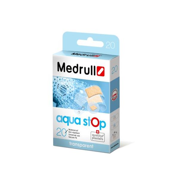 Medrull Aqua Stop laastari 4 kpl 22 mm, 10 kpl 19x72 mm, 6 kpl 25x72 mm 20 kpl
