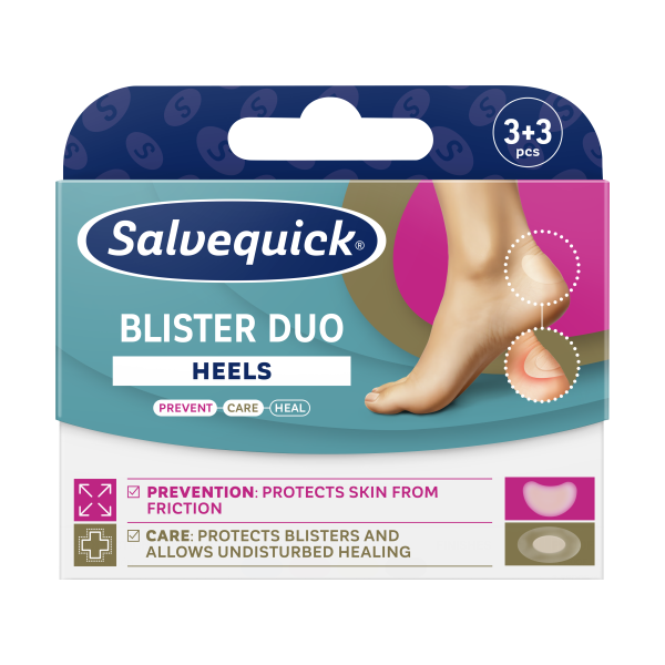 Salvequick Duo Heels rakkolaastari 6 kpl