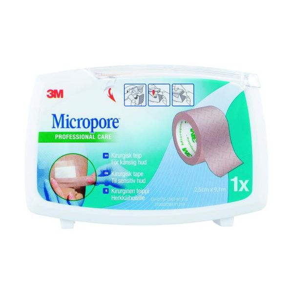 MICROPORE C1533SP1 RUSKEA 25MMX10M 1 KPL