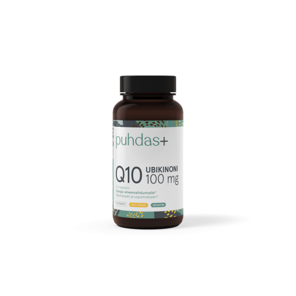 Puhdas+ Vahva Ubikinoni 100 mg 60 kaps