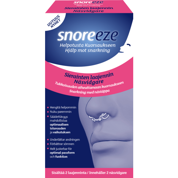 Snoreeze sierainten laajennin 2 kpl