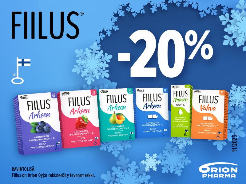 Lacto seven maitohappobakteerit -15% syyskuun ajan